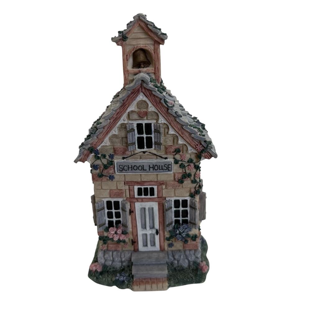 Ivy & Innocence “The Olde Ivy School” Figurine 1997 #05090 Schoolhouse Decor